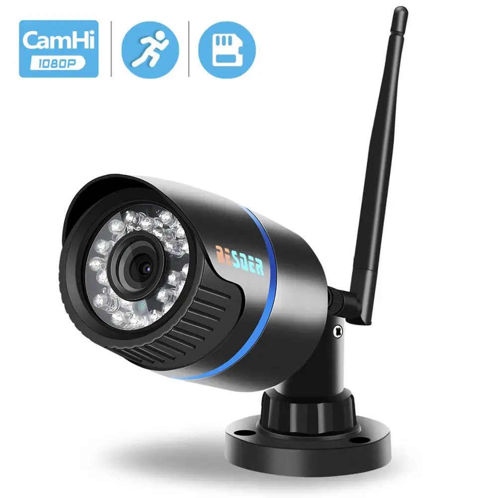 BESDER CamHi Wifi наружная ip камера 1080P/720P Водонепроницаемая 2.0MP беспроводная