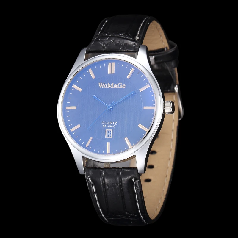 

Nice Trend Men Watches Business Top Brand Luxury Show menS Watch Leather Strap Quartz Wristwatches Relogio