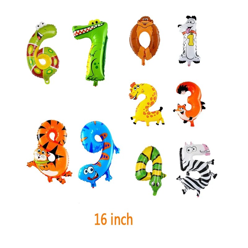 16inch 40-дюймовый светодиод номер Фольга баллоны золотые шары Birhhday вечерние украшения шара с цифрой баллоны аксессуары гелиевый баллон/воздушные шары - Цвет: 16inch