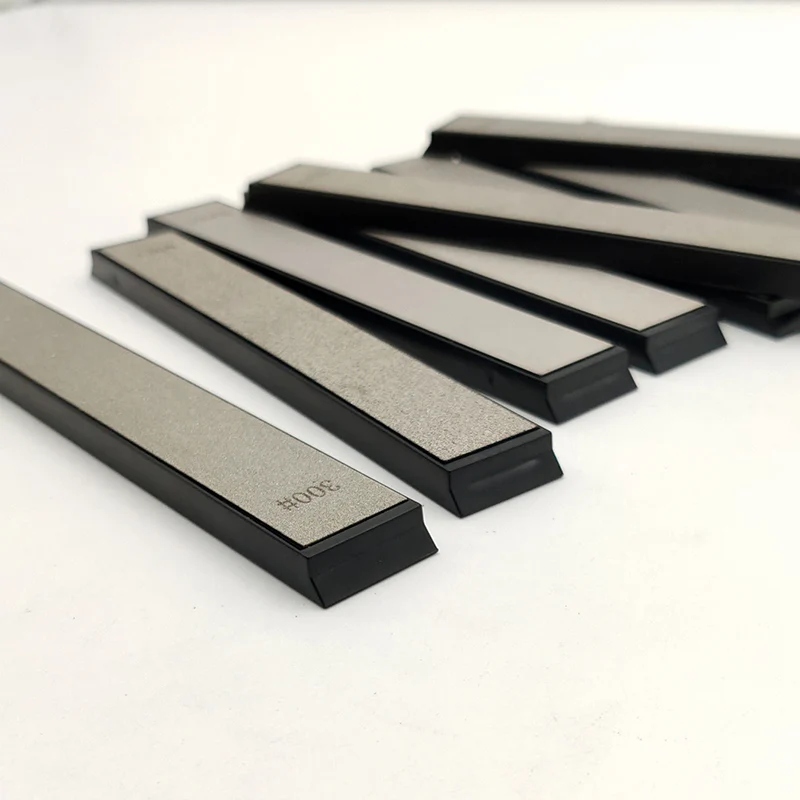 Алмазный точильный камень брус для ножей точилка с фиксированным углом кухонные