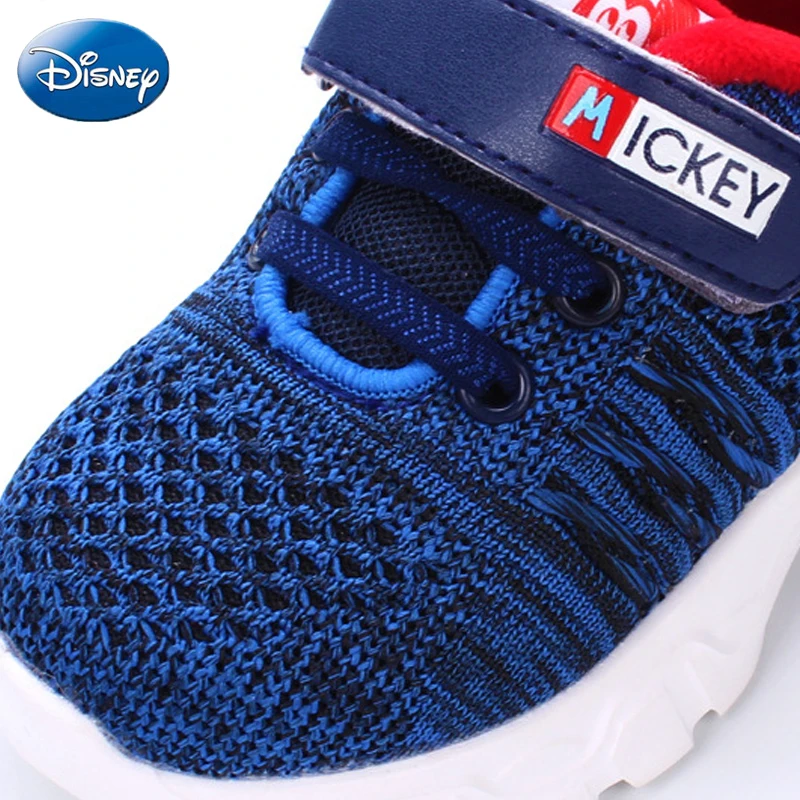 Дисней детская хлопковая обувь осень зима Микки Минни спортивная 2019 новая теплая
