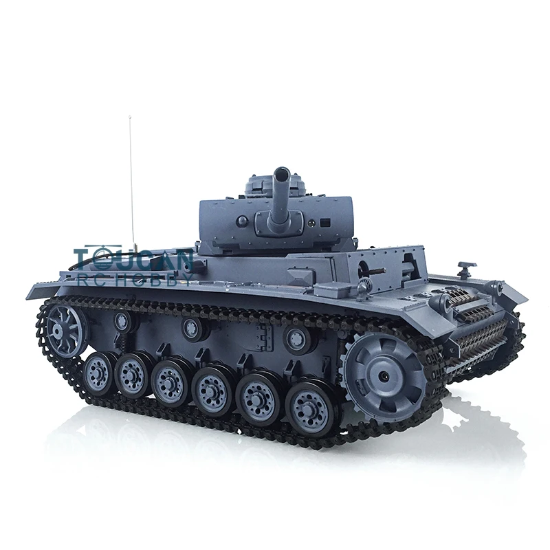 1/16 Scale 2.4G Heng Long 7.0 Plastic German Panzer III L RTR Gift Remote Control Tank Model 3848 TH17339-SMT4 | Игрушки и хобби