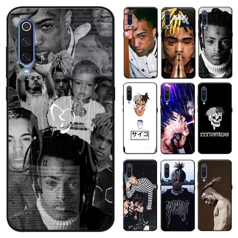 Для xiaomi mi 10 pro 9 9t se 8 pocophone f1 mix 3 Мягкий силиконовый чехол для телефона Rap Singer Xxxtentacion