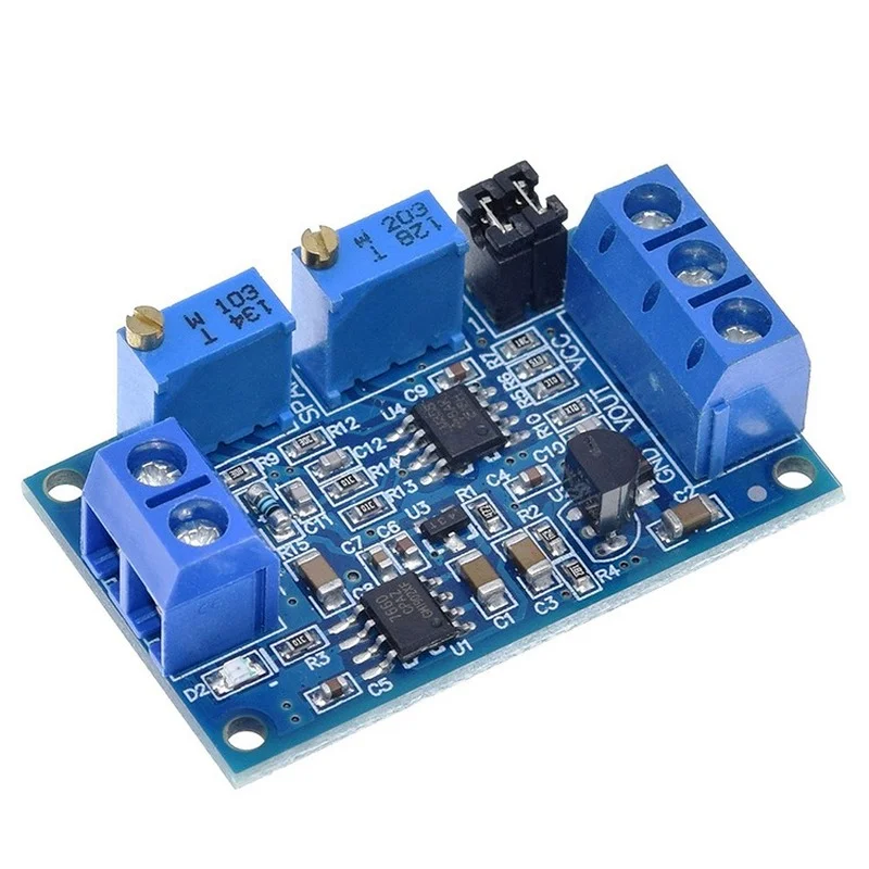 

Current To Voltage Module 0 / 4-20mA To 0-3.3V5V10V Voltage Transmitter Signal Converter