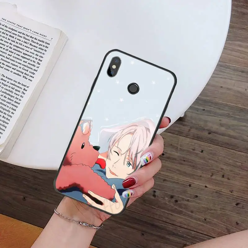

Hot Yuri on Ice anime Phone Case For Xiaomi Redmi note 7 8 9 t k30 max3 9 s 10 pro lite