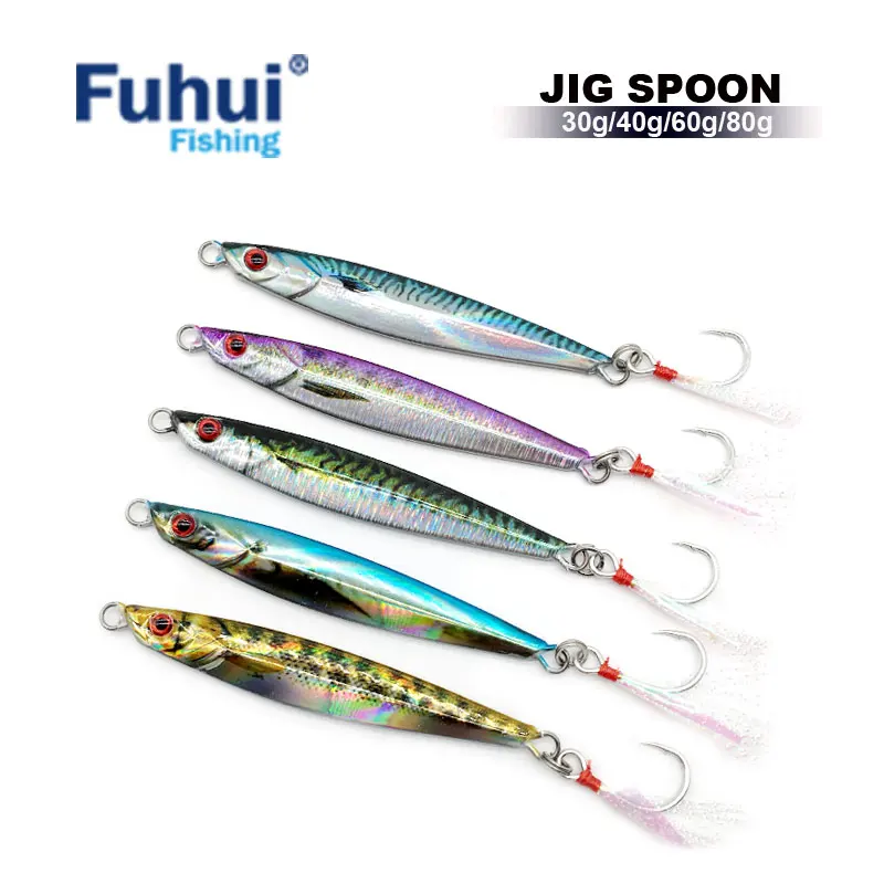 

Металлическая рыболовная приманка в виде ложки, 30 г, 40 г, 60 г, 80 г