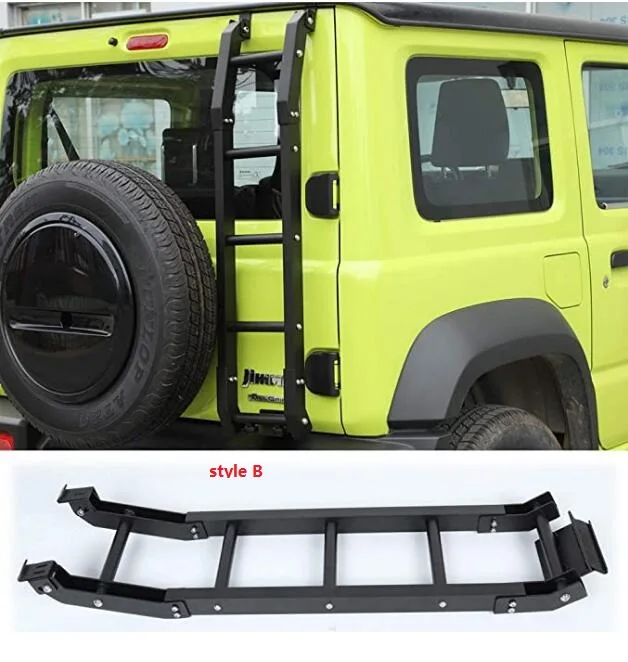 Железная Автомобильная лестница для задней двери подходит Suzuki forJimny 2019 2020 Черная |