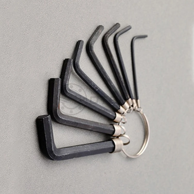 8 шт. 45 # стальной шестигранный ключ набор инструментов для ремонта велосипеда |