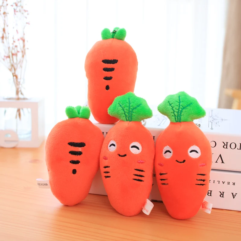 12 см Новое поступление супер милая маленькая плюшевая морковка игрушки