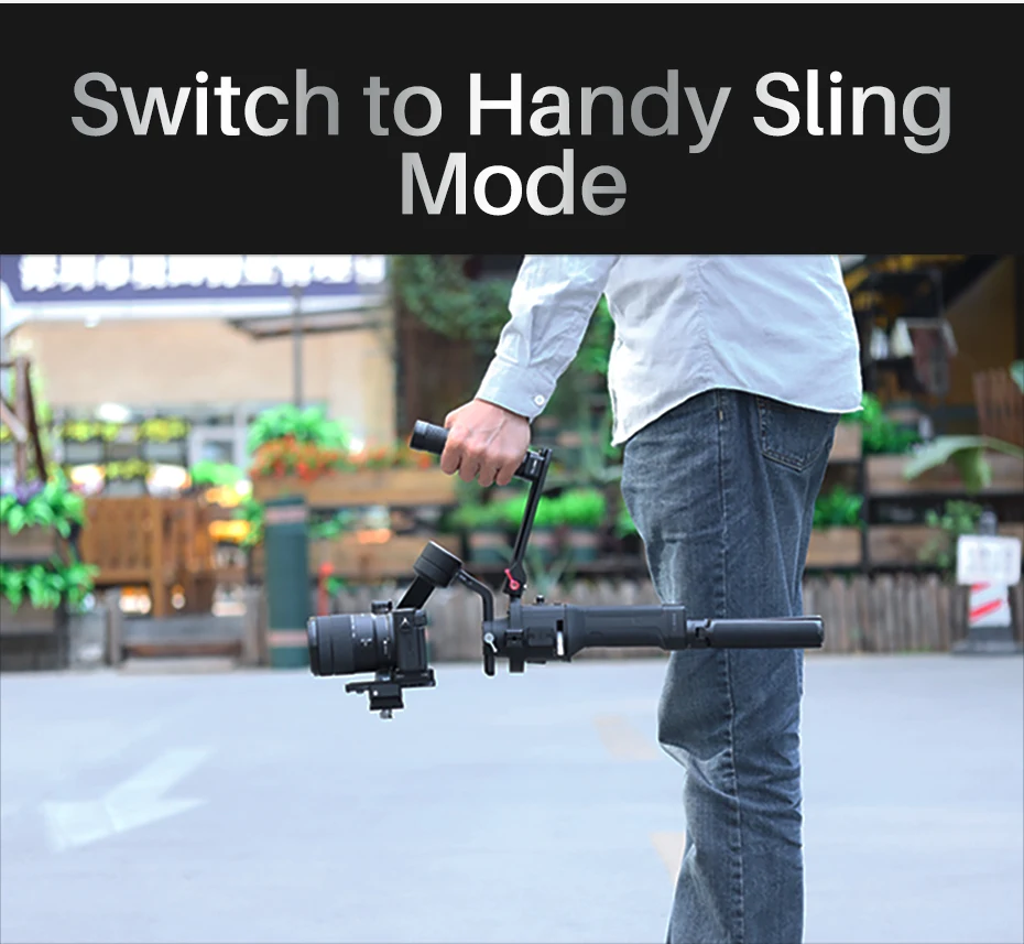 Двойная Ручка слинг Верхняя ручка для Dji Ronin S SC Zhiyun Crane 2 V2 Plus кольцо Крепление ручка