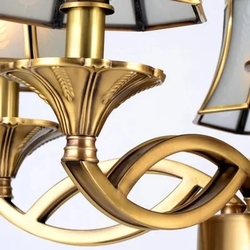 Роскошная подсветка для гостиной медная лампа | Лампы и освещение