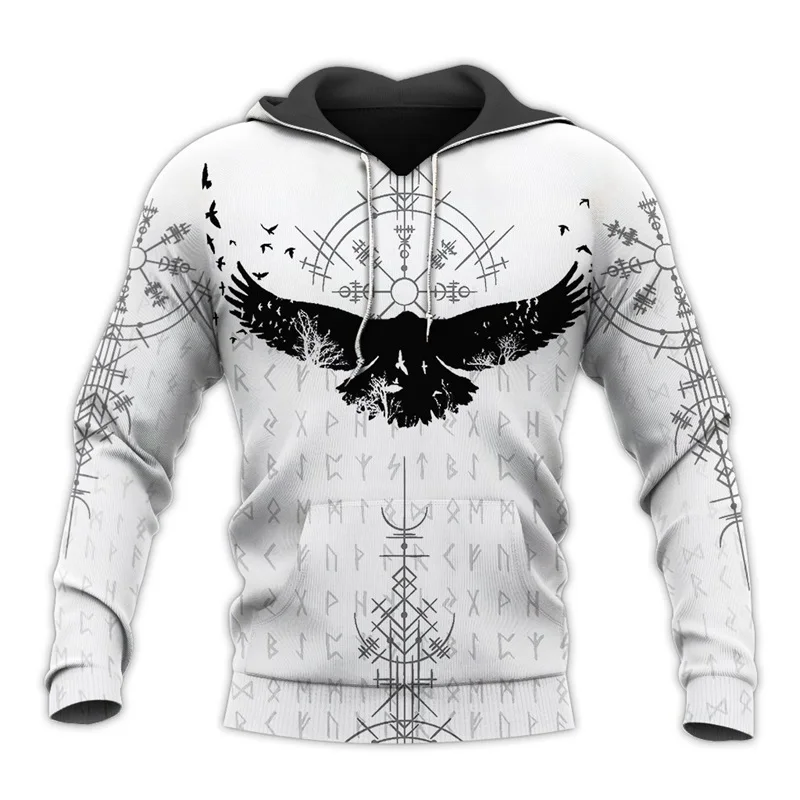 

2020 new viking warrior tattoo 3d printed casual shirts 3d print hoodies / sweatshirt / zipper man woman satan tattoo-45