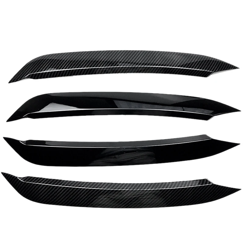 

Car Headlights Eyelids Eyebrow Trim Stickers Cover for Polo 2018 2019