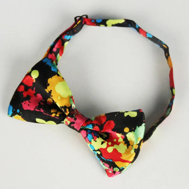 Роскошные мужские регулируемый галстук-бабочка студенты Формальные бабочки с