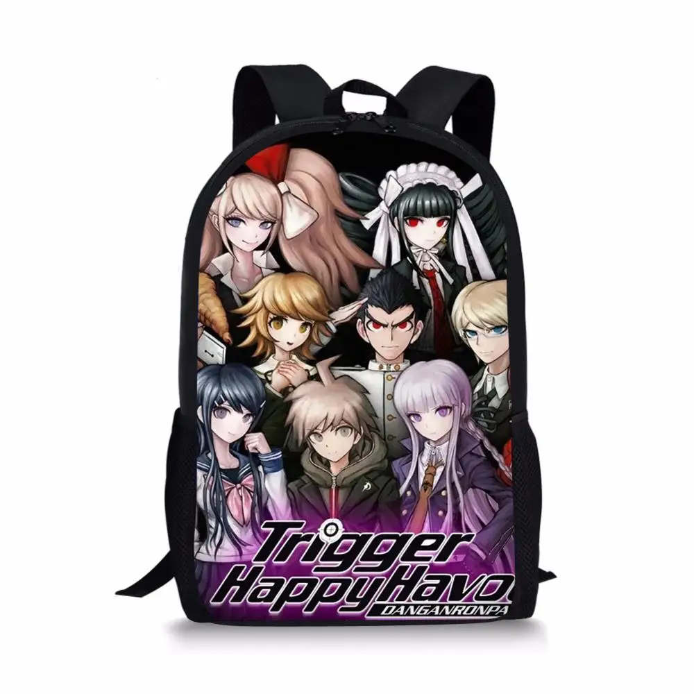 

16-inch Danganronpa Anime Design Children's Backpack Kids Boys Mochila Infantil Ralph School Bag Cartoon Students Backpack