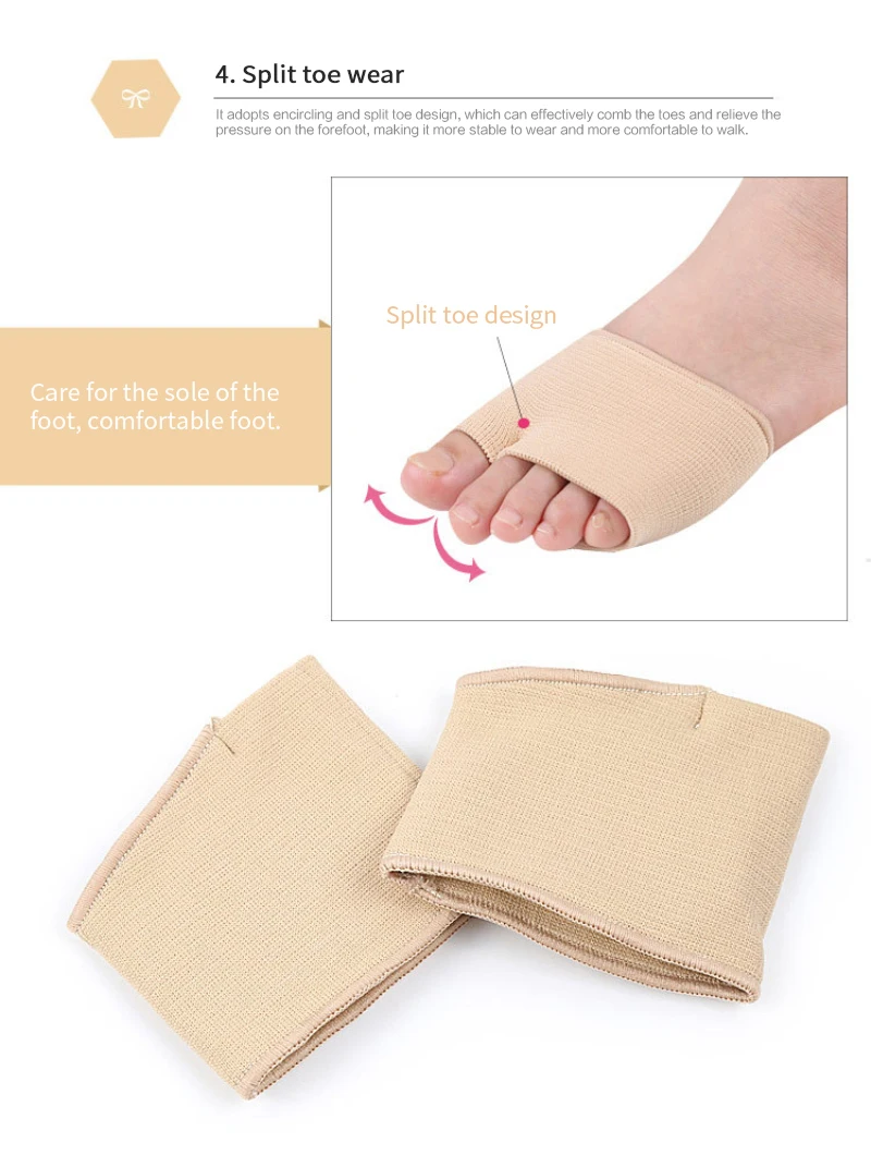 1 пара разделитель для большого пальца стопы вальгусная деформация корректор