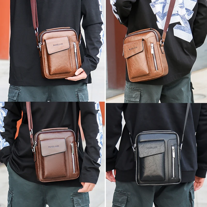 Мужская сумка через плечо мужская сумка-мессенджер хит продаж мужские маленькие