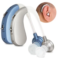 hearing aid rechargeable deaf one click operation elderly low noise wide frequency for elderly in ear deaf hearing aids