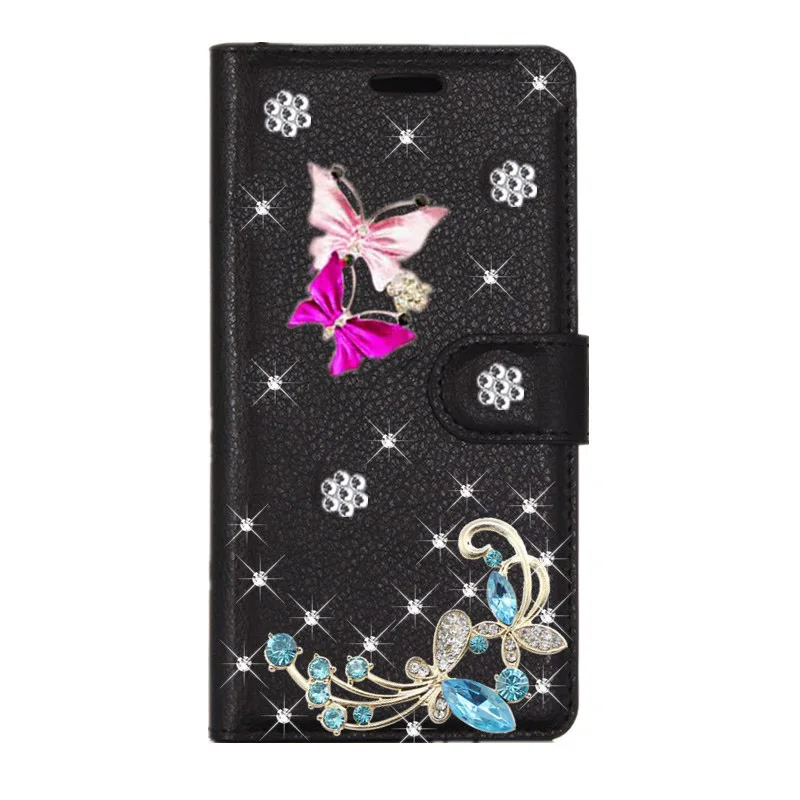 

Fashion 3D Diamond Phone Case For Huawei Honor 20i 10i 10 Lite Glitter Case For Huawei Honor 8X 8A 8S Flip Wallet Women Cover