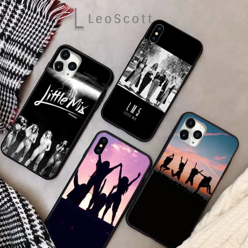 

British women's team Little Mix Phone Case for iPhone 11 12 pro XS MAX 8 7 6 6S Plus X 5S SE 2020 XR Soft silicone Cover Funda