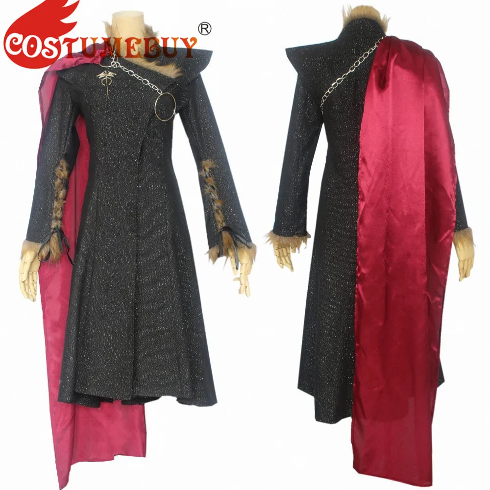 CostumeBuy Игра престолов Сезон 8 косплей костюм Дракон матери Дейенерис Таргариен костюм королевы L920