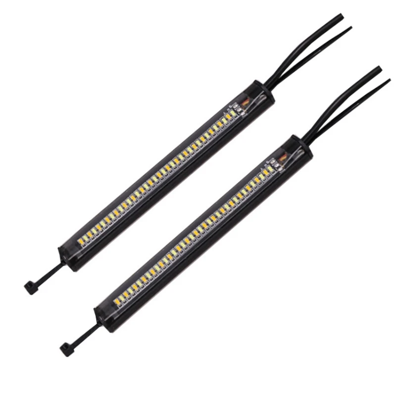 

Сгибаемый светодиодный светильник, 36 светодиодов, последовасветодиодный двойной переключатель для мотоцикла, передняя вилка, дневные ходо...