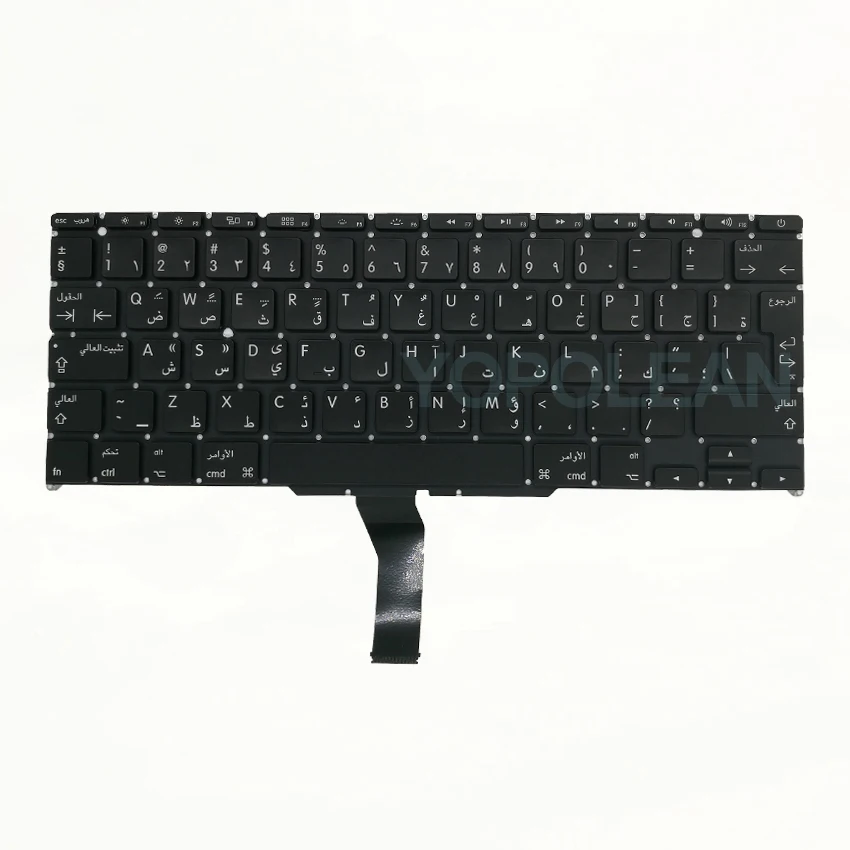 Новая арабская клавиатура для Macbook Air 11 дюймов A1370 A1465 2011 2012 2013 2014 2015
