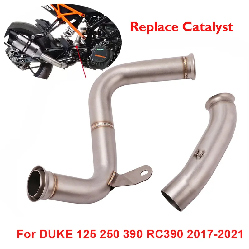 Наконечник Выхлопной Трубы для мотоцикла Соединительная труба средней длины