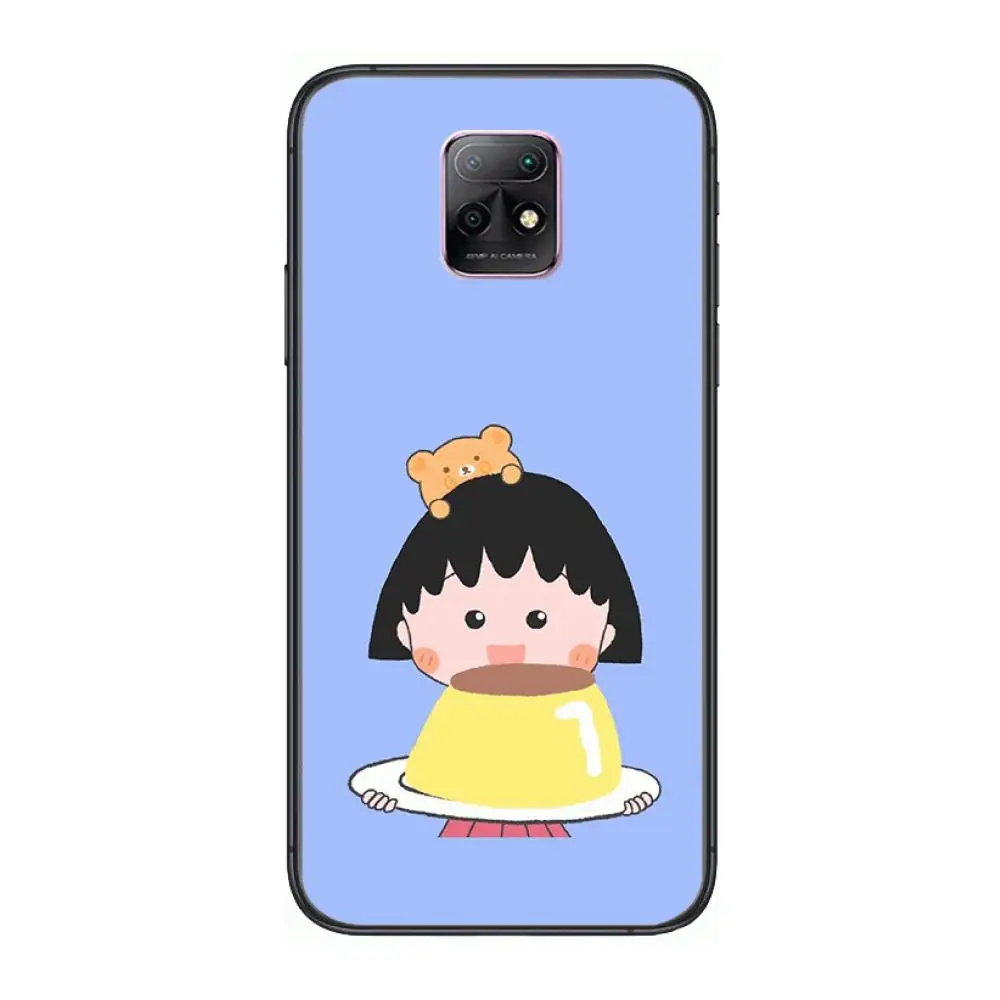 

Anime cherry beauty Phone Case For XiaoMi Redmi 10X 9 8 7 6 5 A Pro S2 K20 T 5G Y1 Anime Black Cover Silicone Back Pretty
