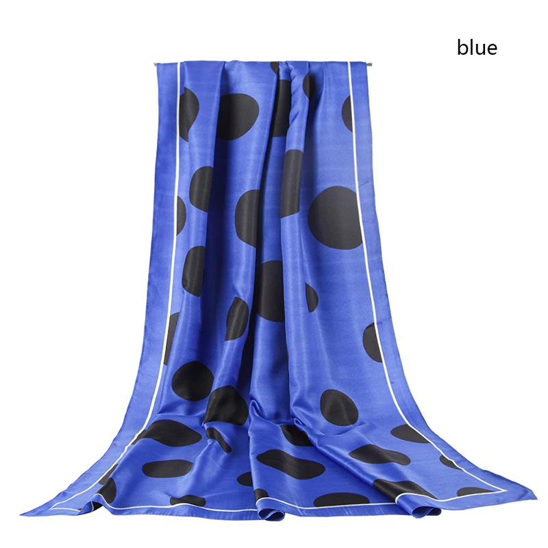 

1PCS Fashion Long muffler Winter scarf Islamic bandana Dot pattern shalws Hi-Q ladies wraps Geometric scarves Muslim hijab
