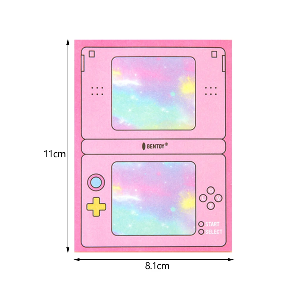 50 листов блокнот для записей компьютерных игр милый кавайный самоклеящийся