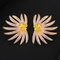 high quality new fireworks shell pearl stud earrings for women wedding cz brincos boucle doreille 2021 bohemia jewelry hot