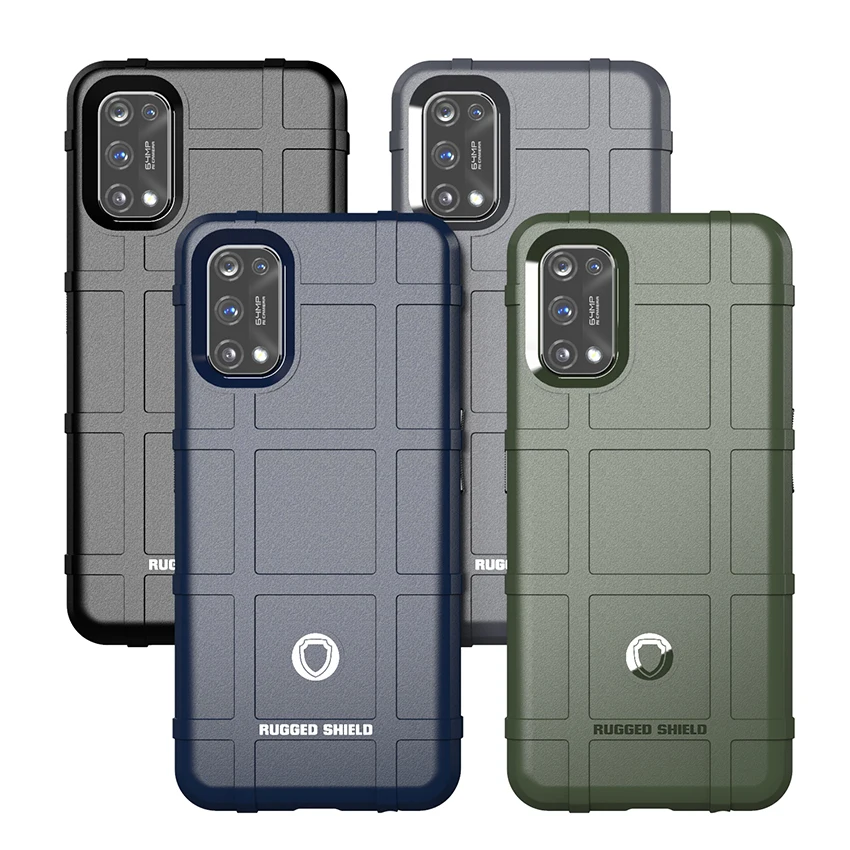 

Противоударный чехол для OPPO Realme 7 Pro, 7 Pro, 7i, мягкий силиконовый чехол