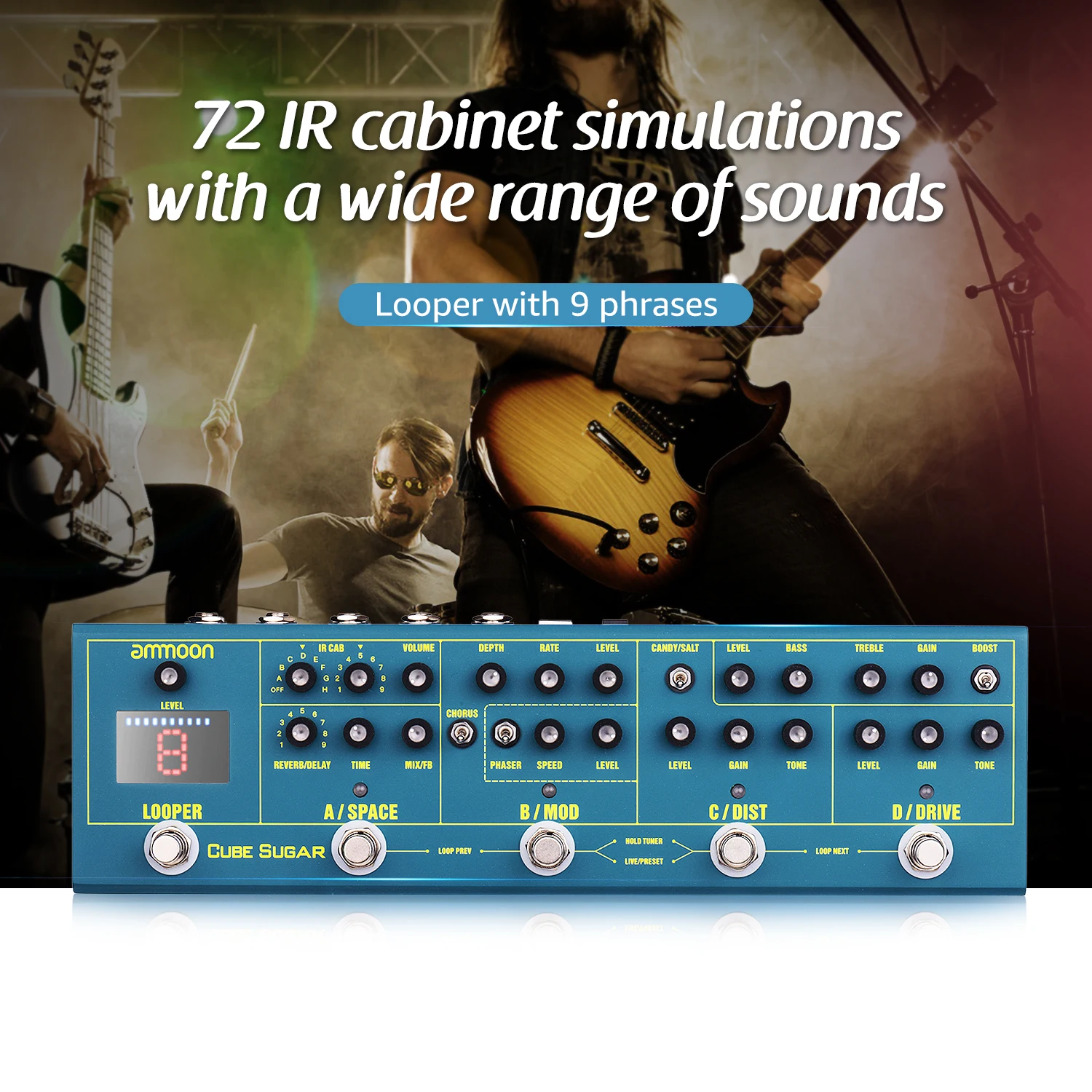 

ammoon CUBE SUGAR, Overdrive