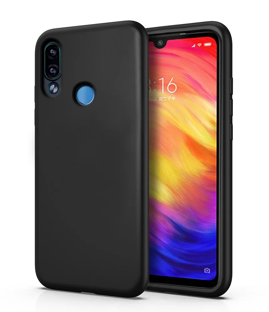 Чехол для samsung galaxy Note 10 плюс 9 чехол для samsung j6 J4 Plus j6 prime чехол galaxy s10 плюс S10E S9 S8 - Цвет: Black