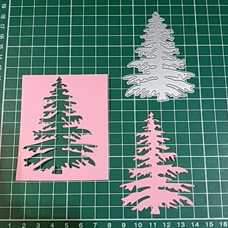 

Diy Arts Christmas Tree Metal Cutting Dies Scrapbooking Craft Dies Stencil Album Embossing Card Making Die Cut Dies New 2021