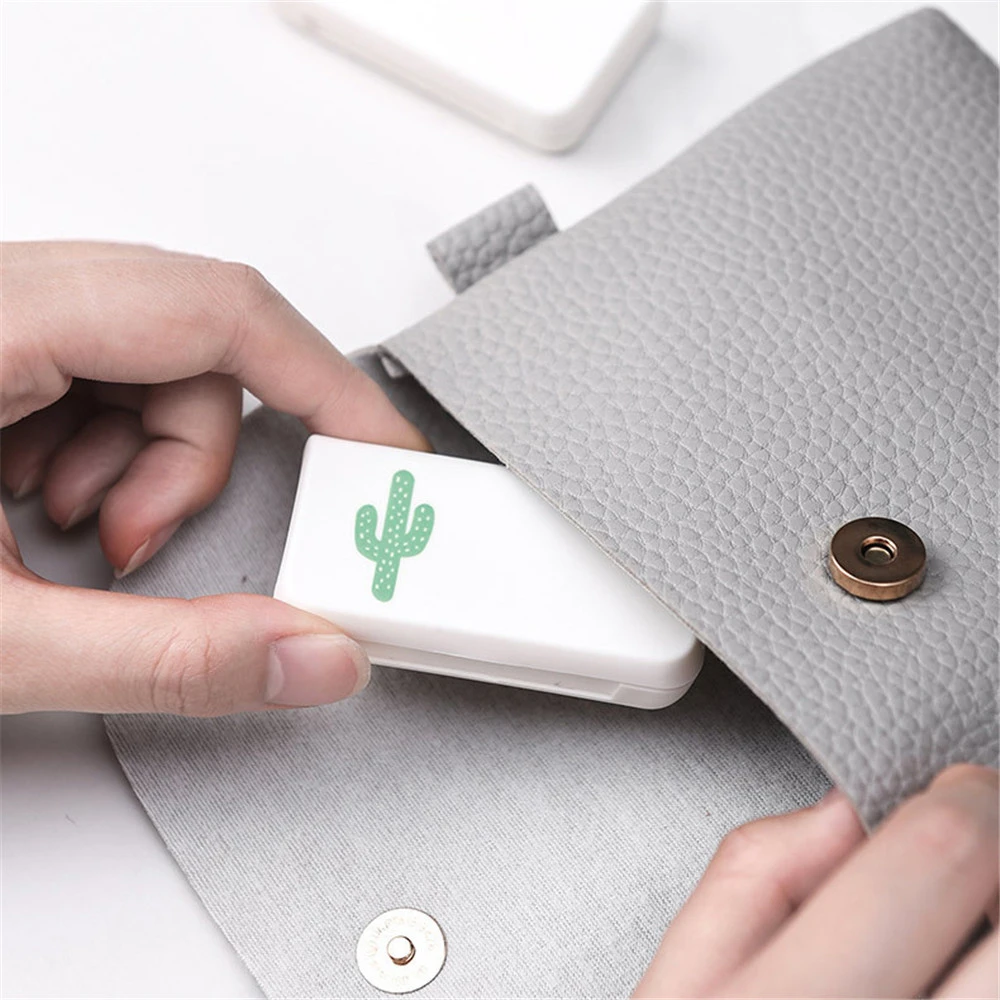 Ящик для хранения с рисунком растений пластиковые медицинские Переносные