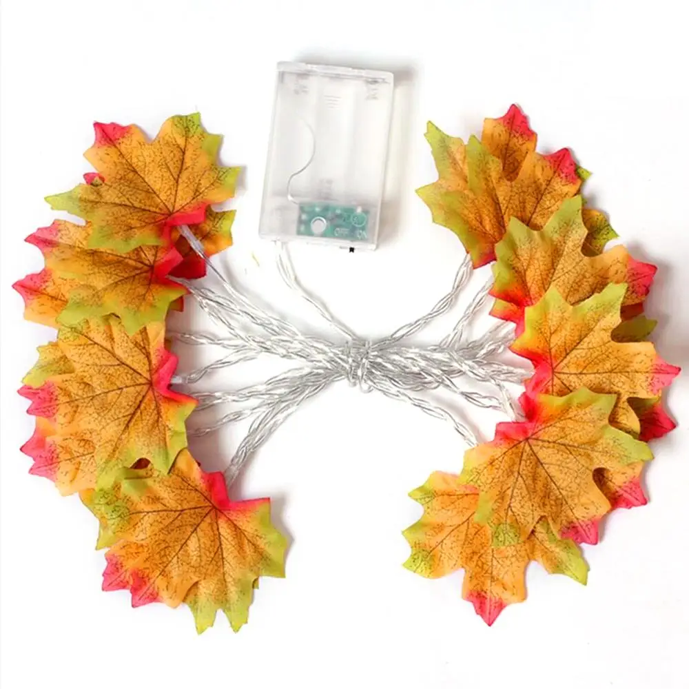 

Autumn Leaves Fairy String Fairy String Light Fairy Light Festival Outdoor Wedding Thanksgiving Romantic Super Bright