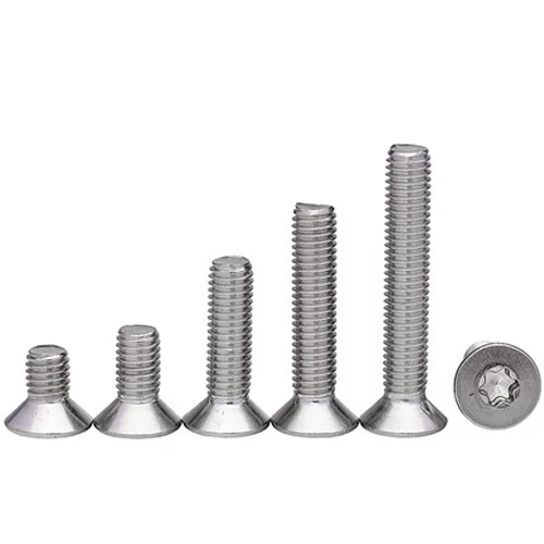 Винты с потайной головкой из нержавеющей стали M5 винты плоской и цветком сливы