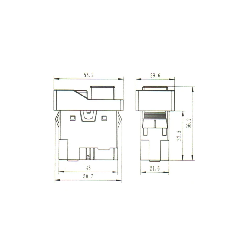 

KLD-28A Waterproof Magnetic Switch Explosion-proof Pushbutton Switches 220V IP55