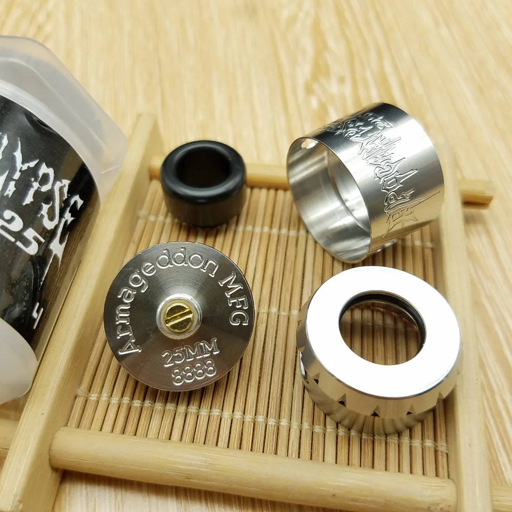 Apocalypse 25 мм RDA форсунки Goon с широким отверстием капельного наконечника бак