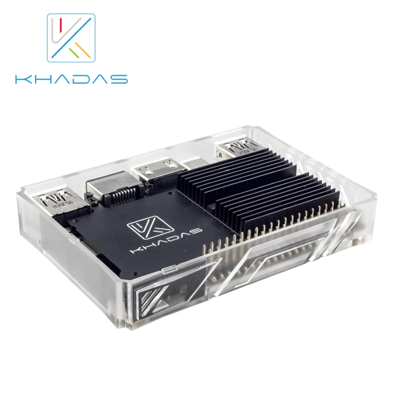 Khadas VIM3L комплект HTPC: Amlogic S905D3 N0N SBC с DIY Чехол|Демонстрационные стенды| |