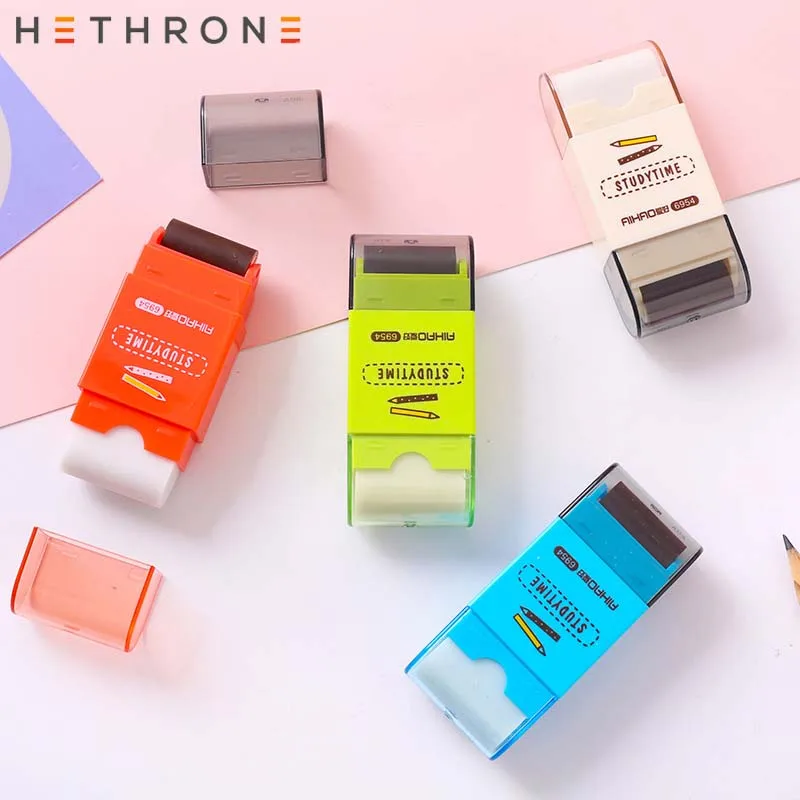 Необычная Новинка тройная ластик точилка для карандашей нож Рекламные