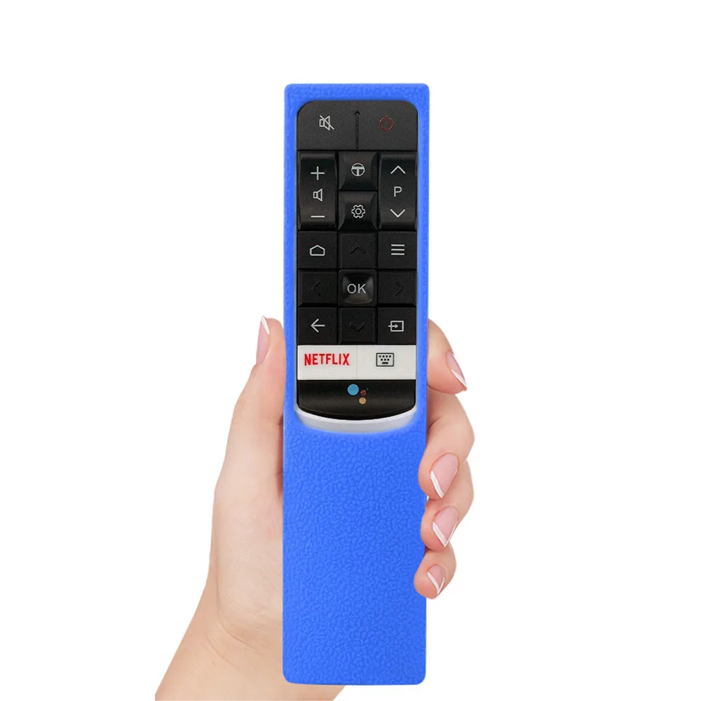Чехол для TCL RC602S голосового поиска с пультом дистанционного управления SIKAI cover - Цвет: Серый