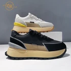 Женские кроссовки из натуральной кожи RY-RELAA Europe station, кроссовки на платформе, модные кроссовки на массивной подошве для бега, модель 2020