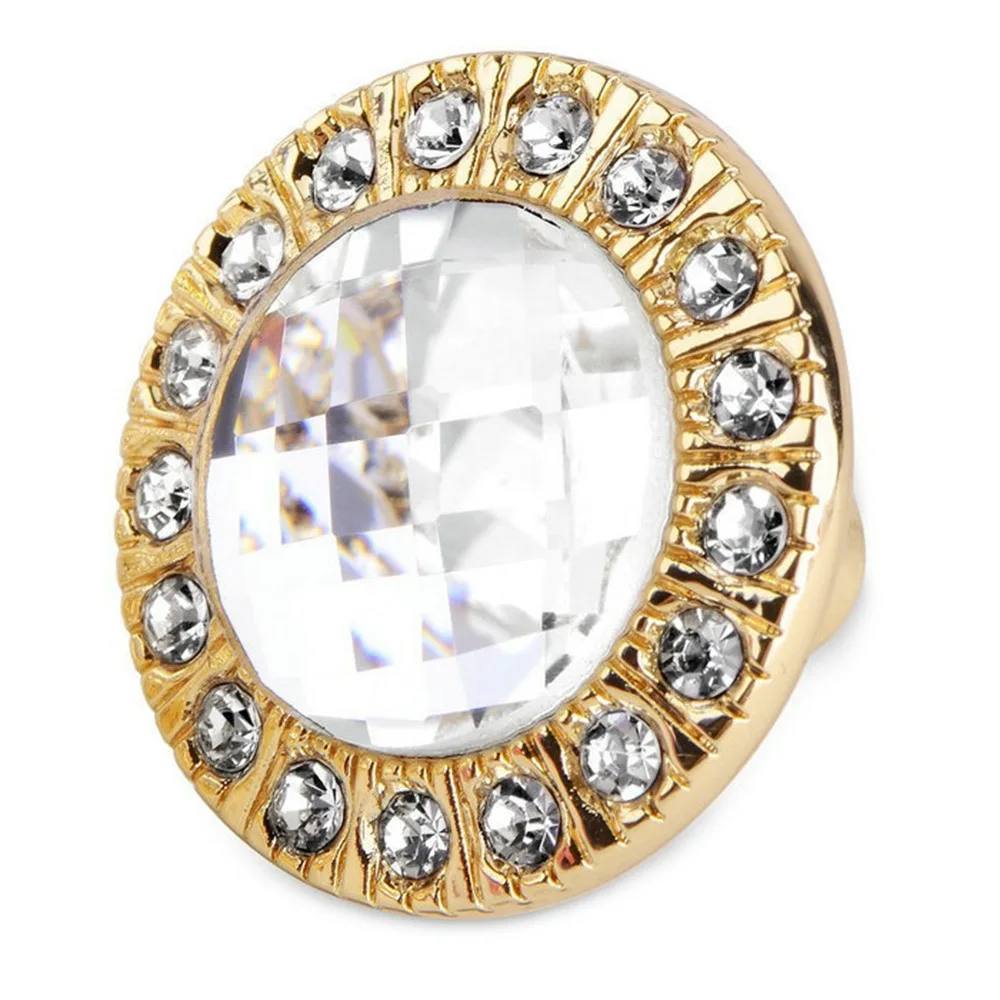 Ручка из акриловой смолы золотистая ручка с одним отверстием для шкафа нагрудной