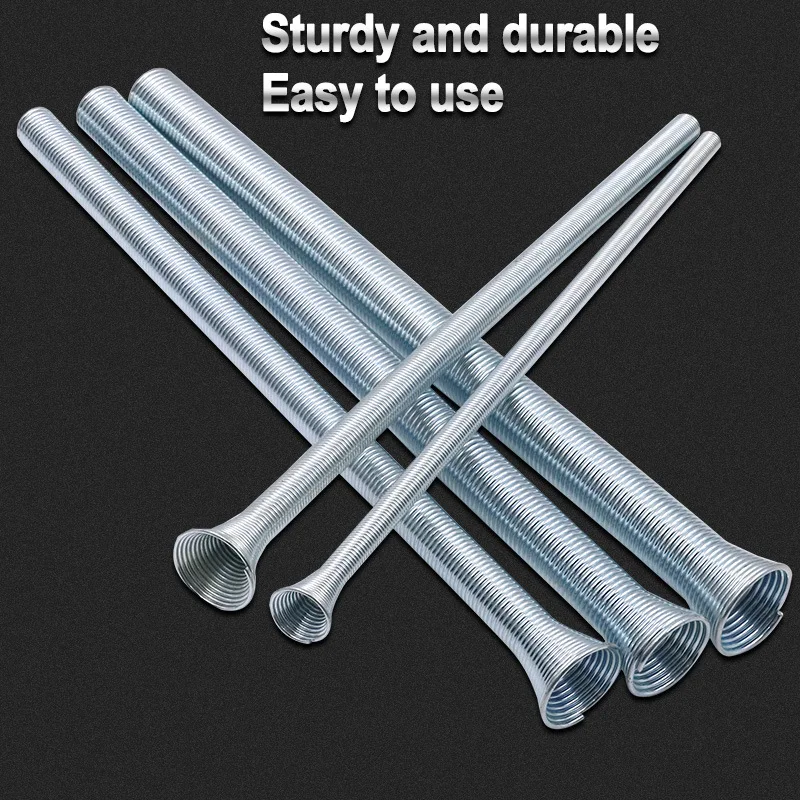 1/5PCS 350mm Spring Pipe Refrigeration Tube Bender Aluminium Bending Tools 5/8 &quot1/2&quot 1/4 &quot3/8&quot 3/4 &quot | Инструменты