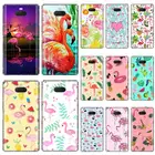 Мягкий чехол из ТПУ с изображением фламинго для Sony Xperia X XA XA1 XA2 XA3 XZ XZ1 XZ2 XZ3 XZ4 L1 L2 L3 Plus