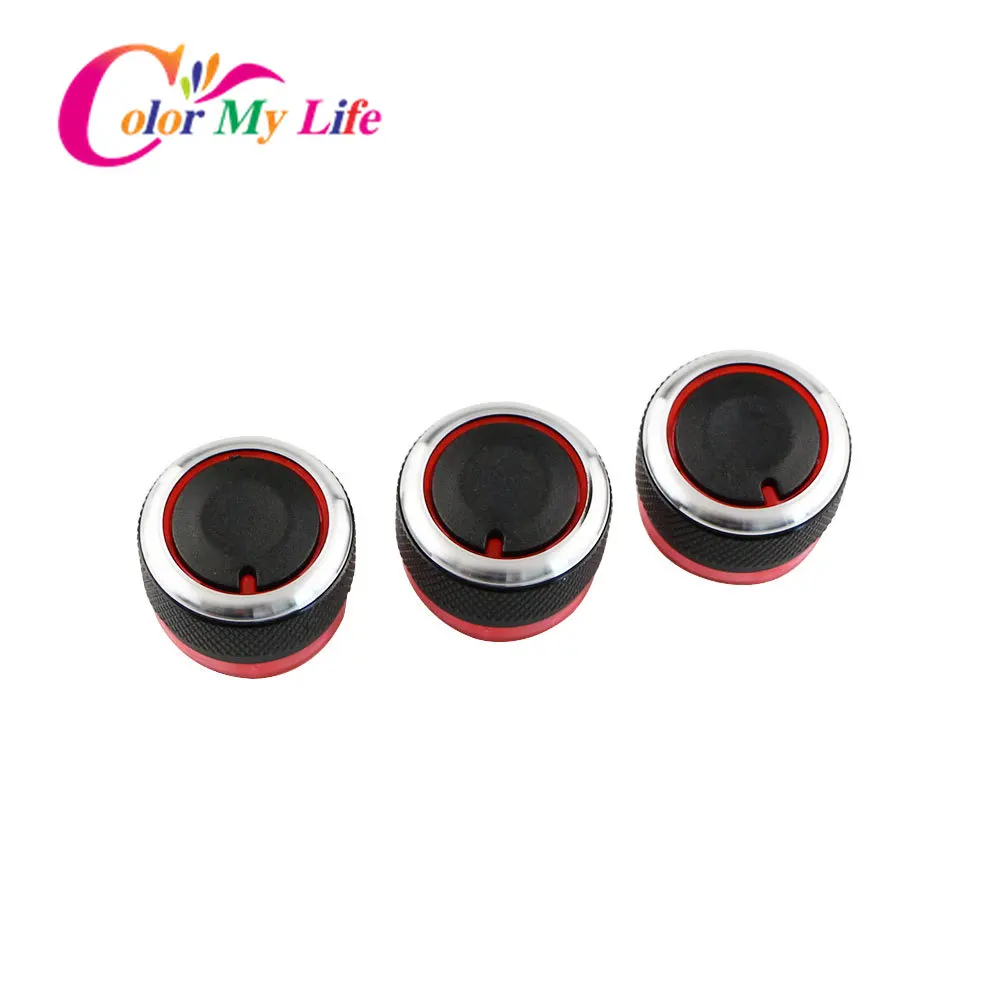 Цвет My Life регулятор переключателя управления теплом кондиционера для Peugeot 206 207 2006