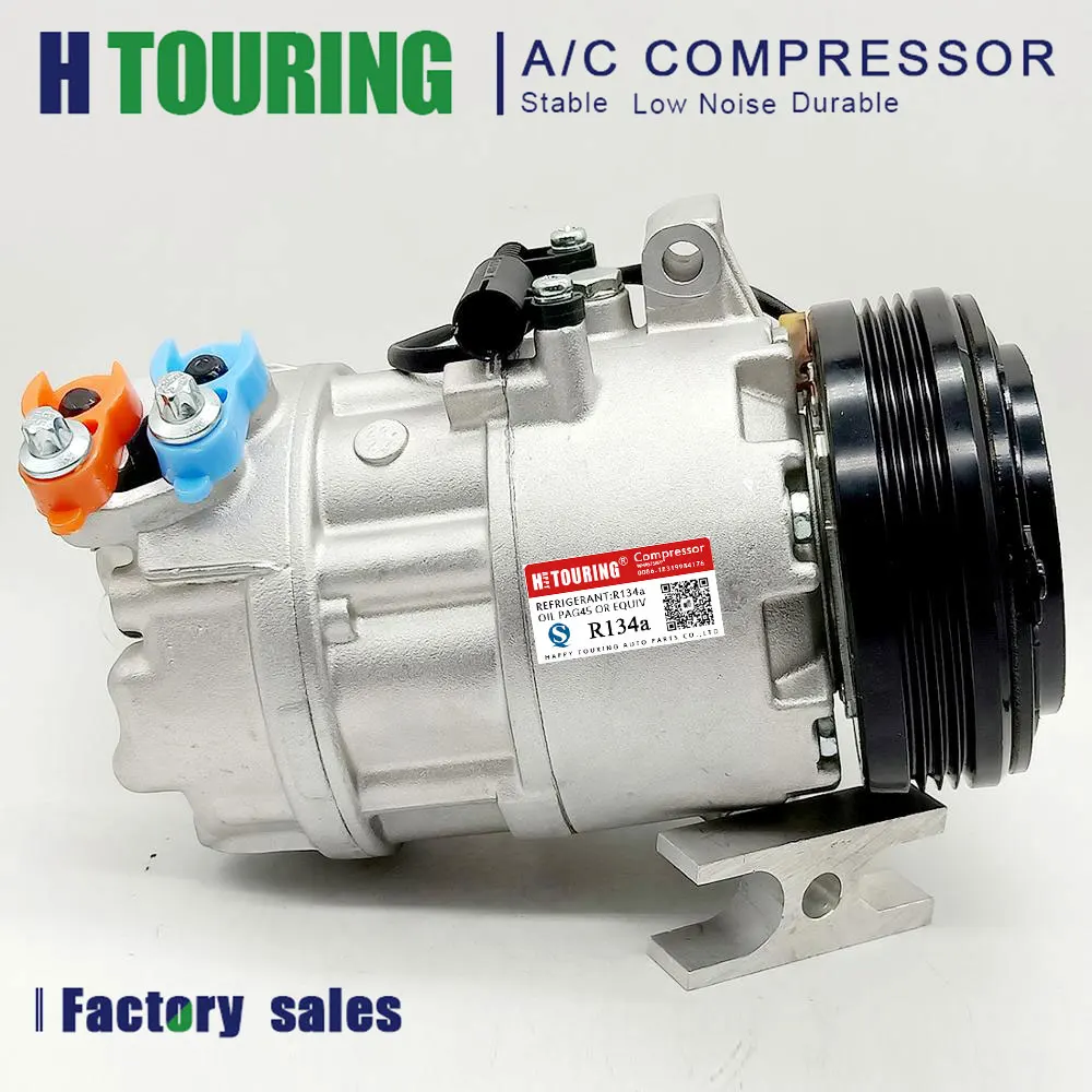 

Автомобильный Компрессор переменного тока CSV613 для BMW 3er E46 X3 E83 Z4 E85 64506950789 64509182796 64509182800 64526905643 64526918752 64526933307,